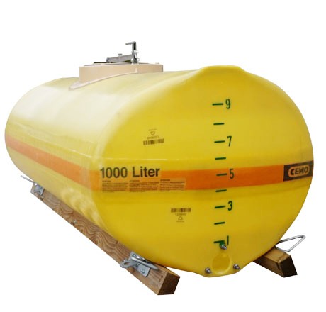 Cuve polyester ovale 1000L résistante et lég&egrave;re